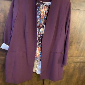 NWT CALVIN JACKET AND TOP.        SIZE 22W JACKET.    SIZE 3X TOP